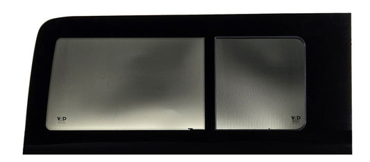 VWD 2007+ Mercedes Sprinter Passenger Side Rear Quarter Slider Window (144") (Front Opening) (SR104-SL)