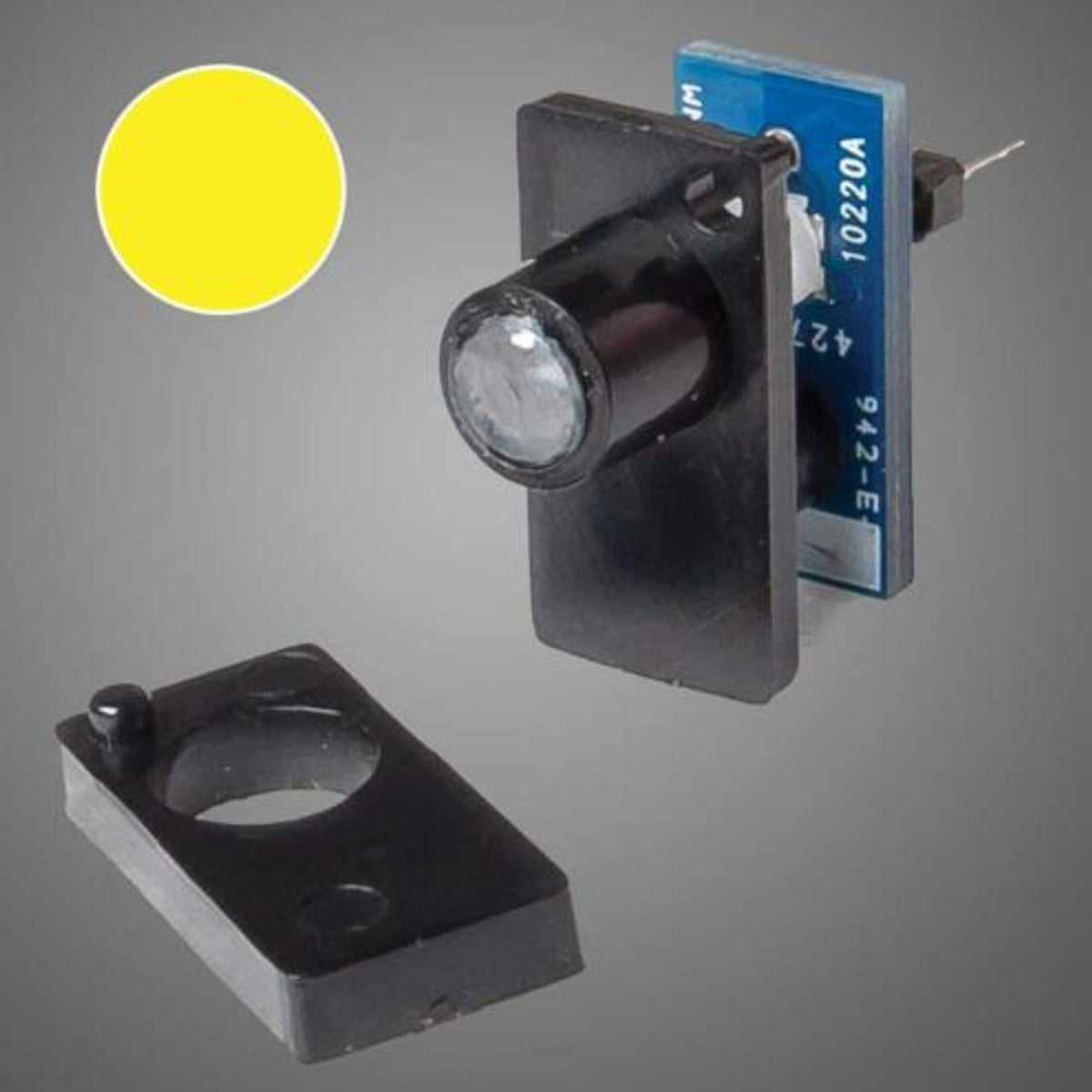 Walthers Controls 942-155 Single Color LED Fascia Indicator Walthers Layout Control System Yellow NIB