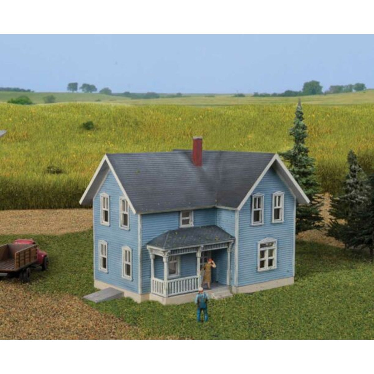 Walthers Cornerstone 933-3890 N Lancaster Farm House KIT NIB