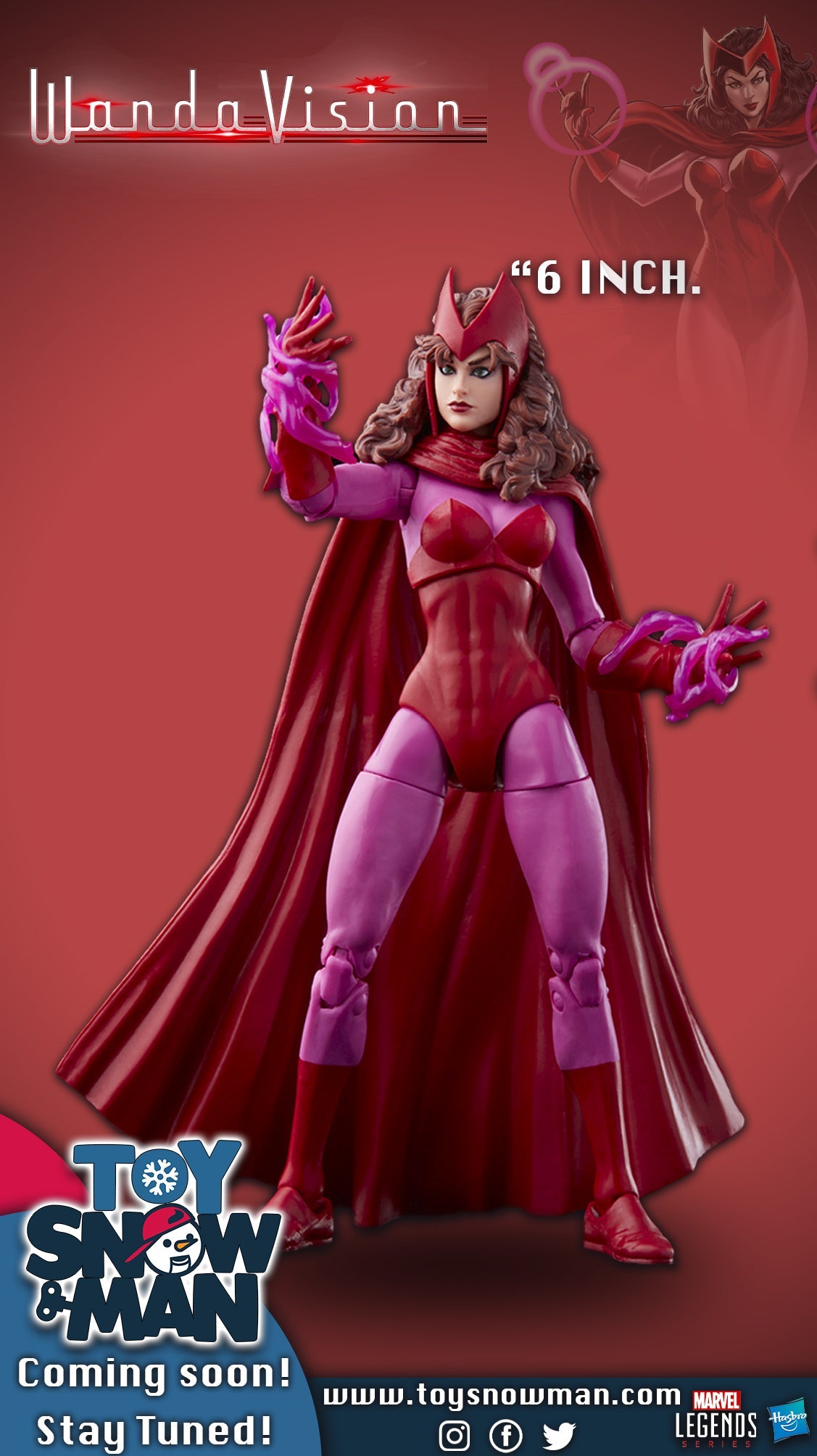 Wanda - Marvel Legends Scarlet Witch Retro