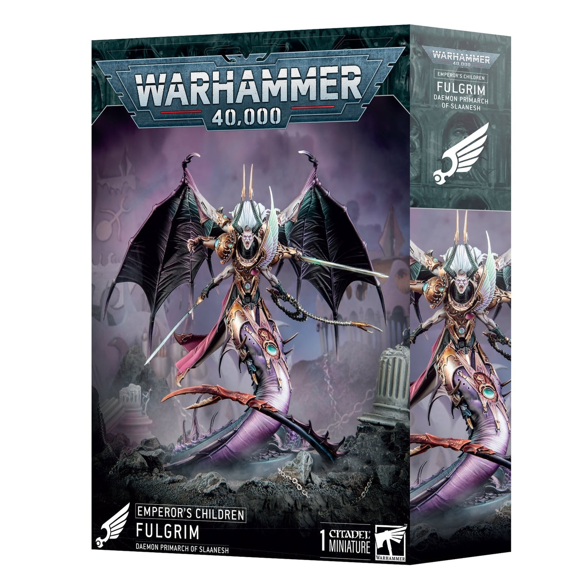 Warhammer 40,000: Emperor's Children Fulgrim Daemon Primarch of Slaanesh