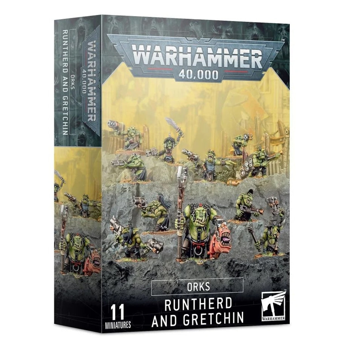 Warhammer 40,000: Orks Runtherd and Gretchin