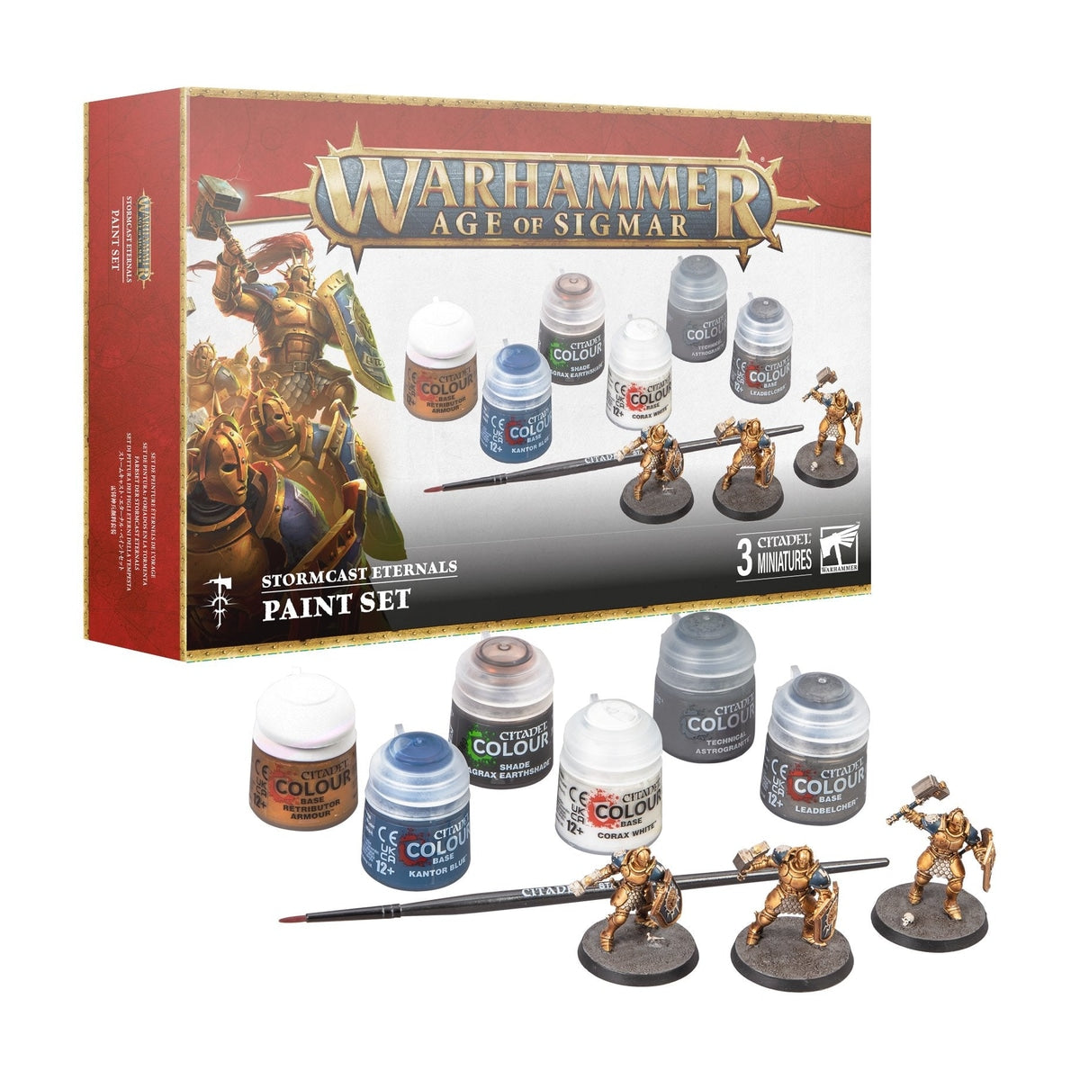 Warhammer Age of Sigmar: Stormcast & Paint Set