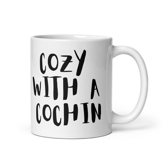 Cochin White glossy mug