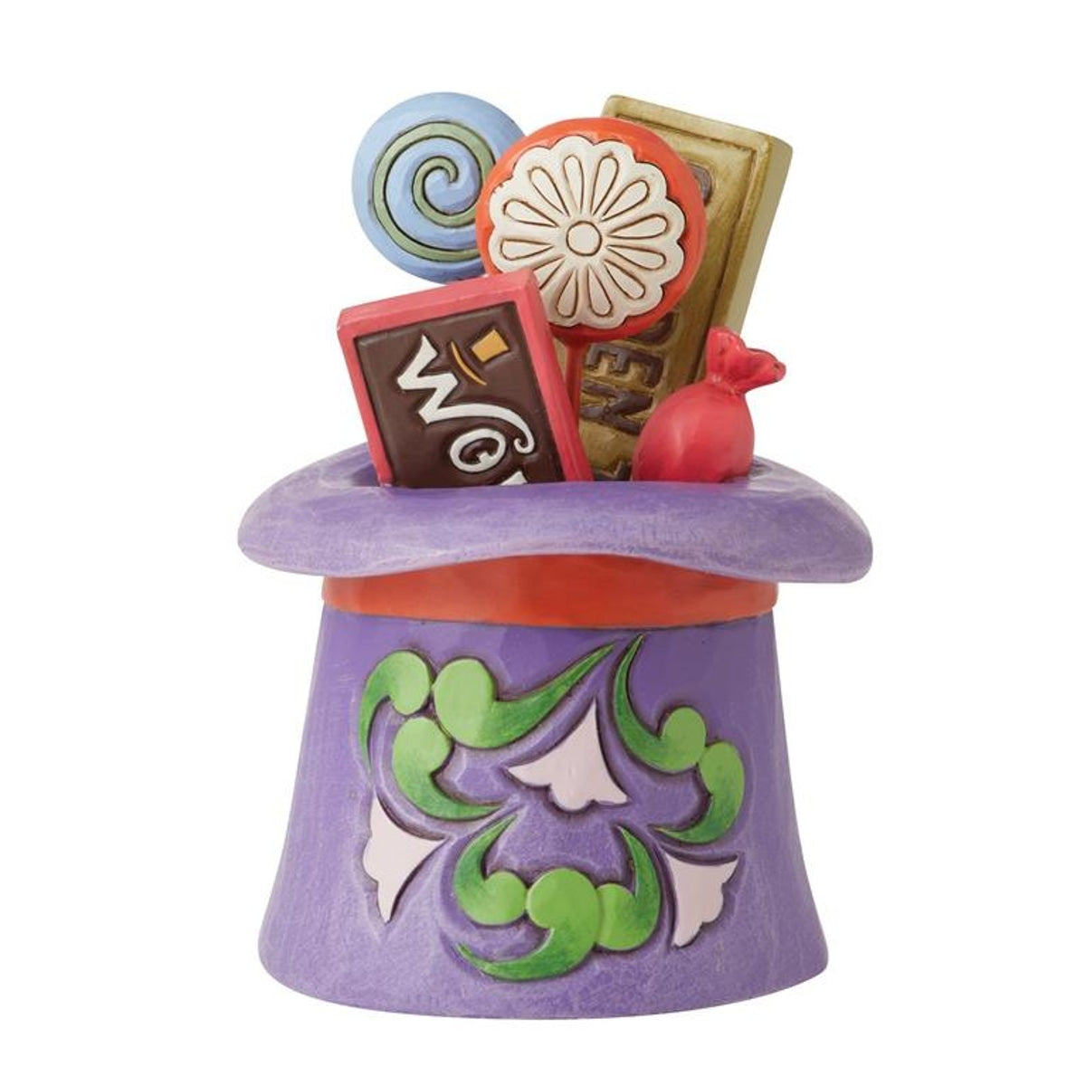 Willy Wonka Hat with Treats Jim Shore