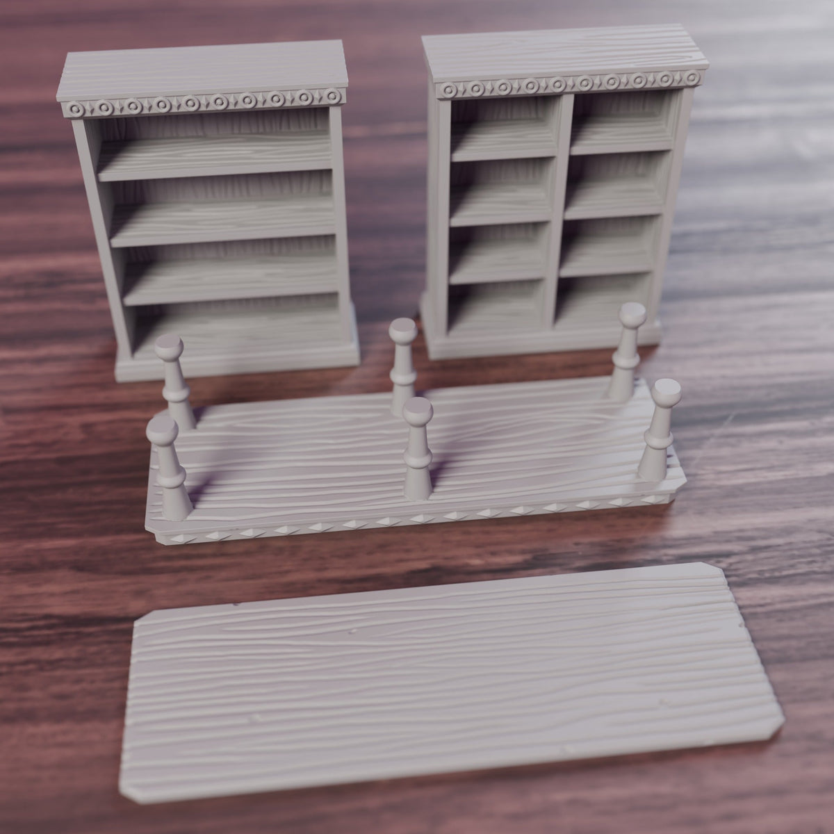 Wizard Study Library Room – Dragonlock 28mm Dungeon