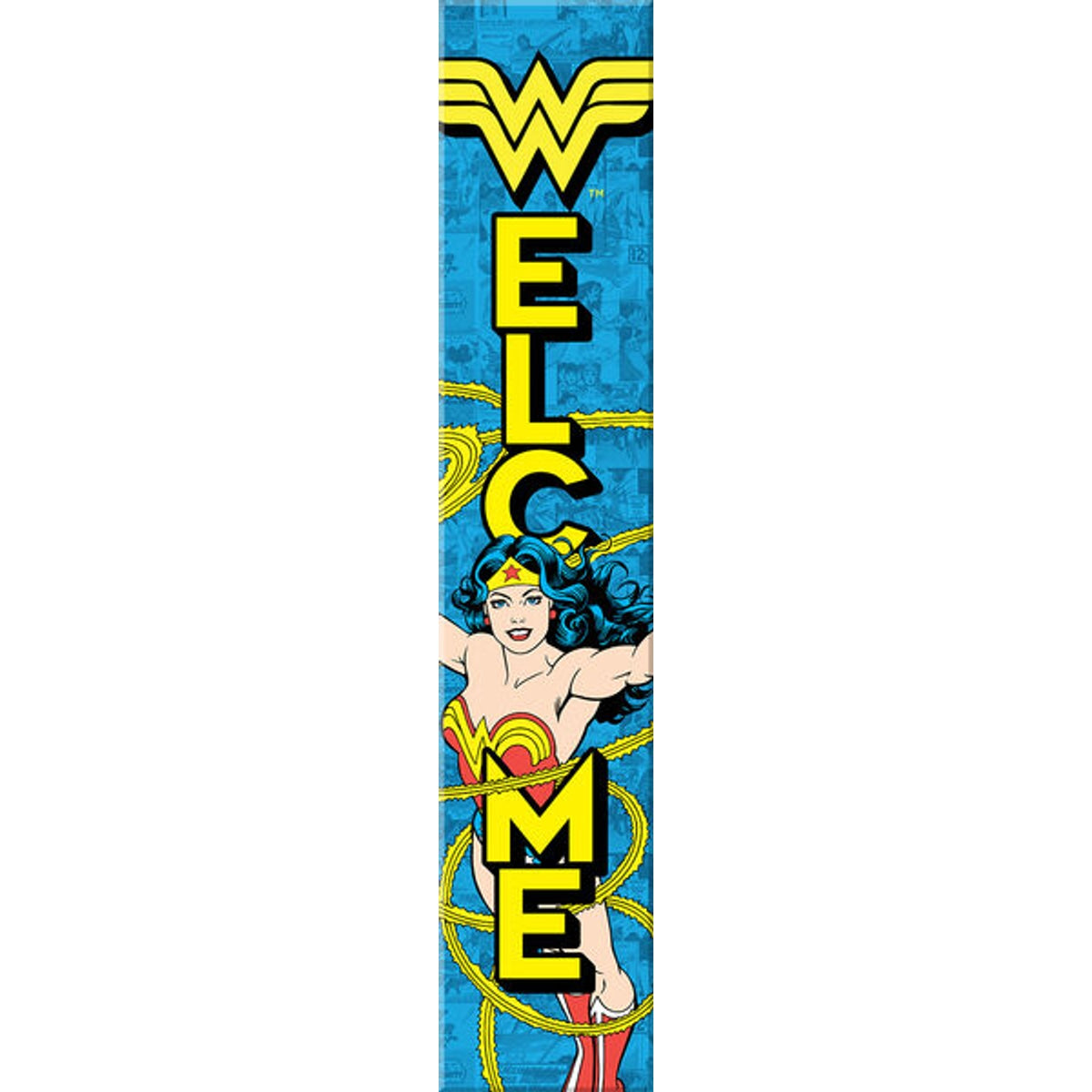Wonder Woman Porch Sign