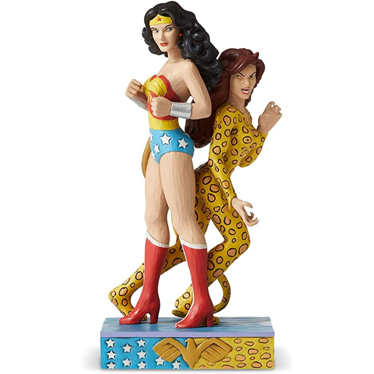 Wonder Woman vs. Cheetah Jim Shore
