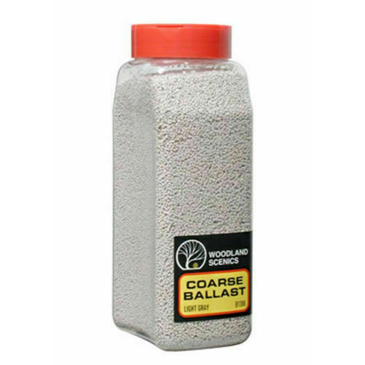 Woodland Scenics Coarse Ballast Light Gray Shaker 57.7 in3 (945 cm3)