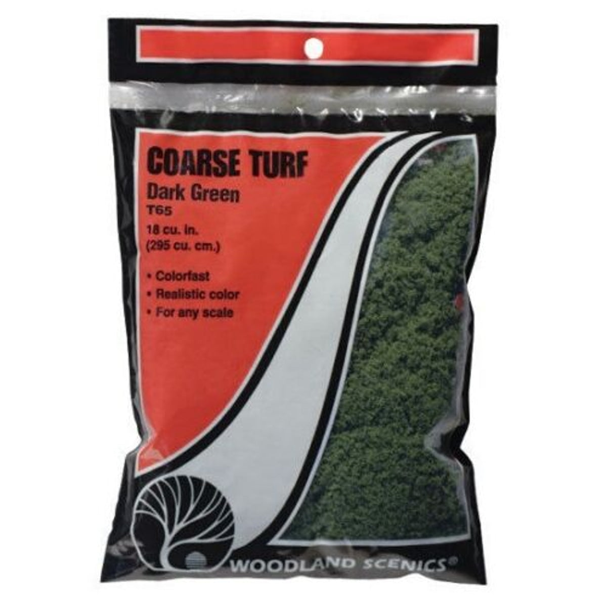Woodland Scenics Coarse Turf Dark Green 25.2 in³/353 cm³