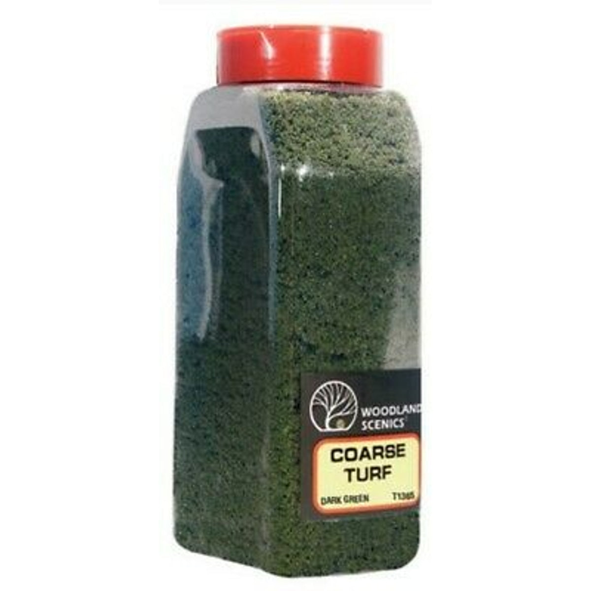 Woodland Scenics Coarse Turf Dark Green Shaker 57.7 in3 (945 cm3)