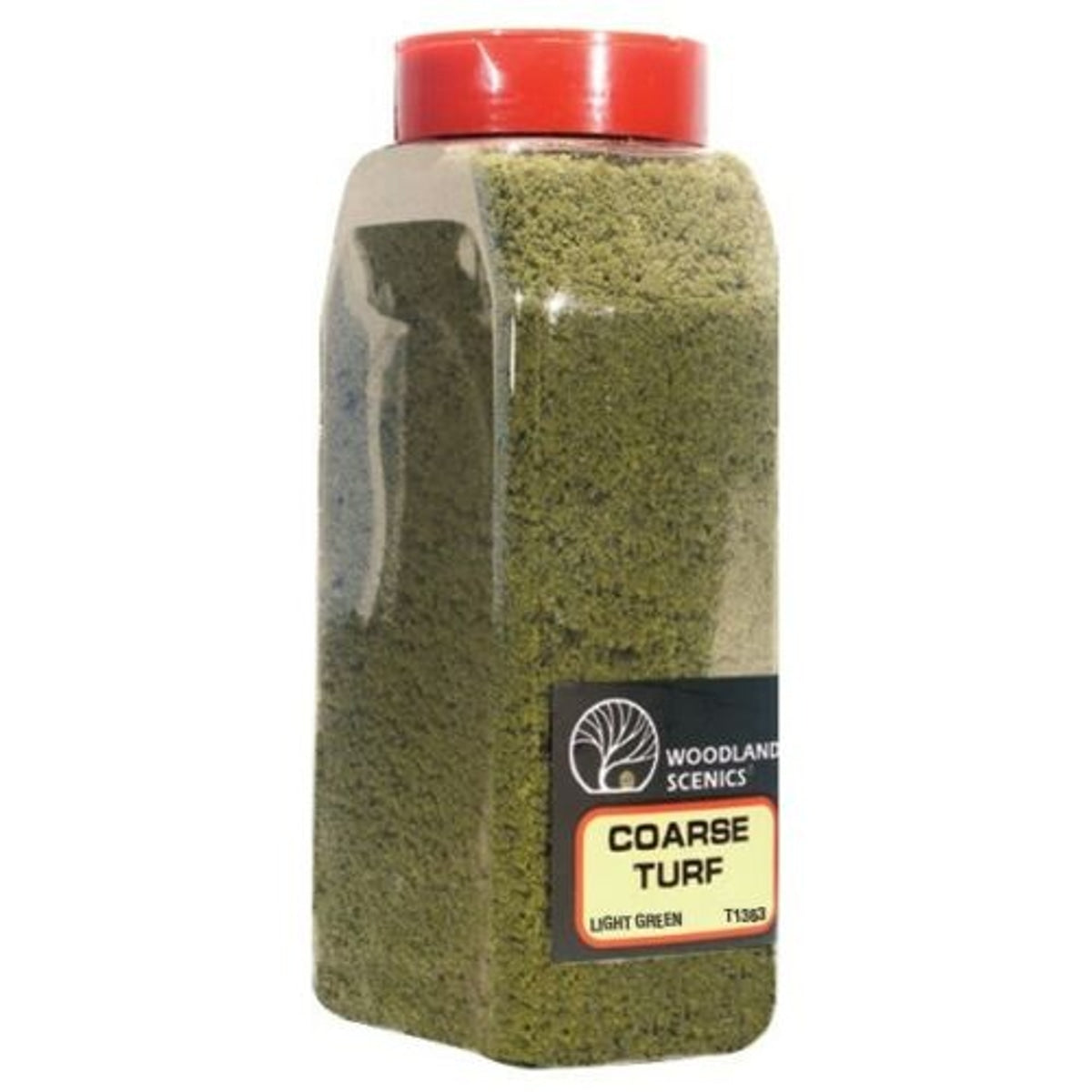 Woodland Scenics Coarse Turf Light Green Shaker 57.7 in3 (945 cm3)