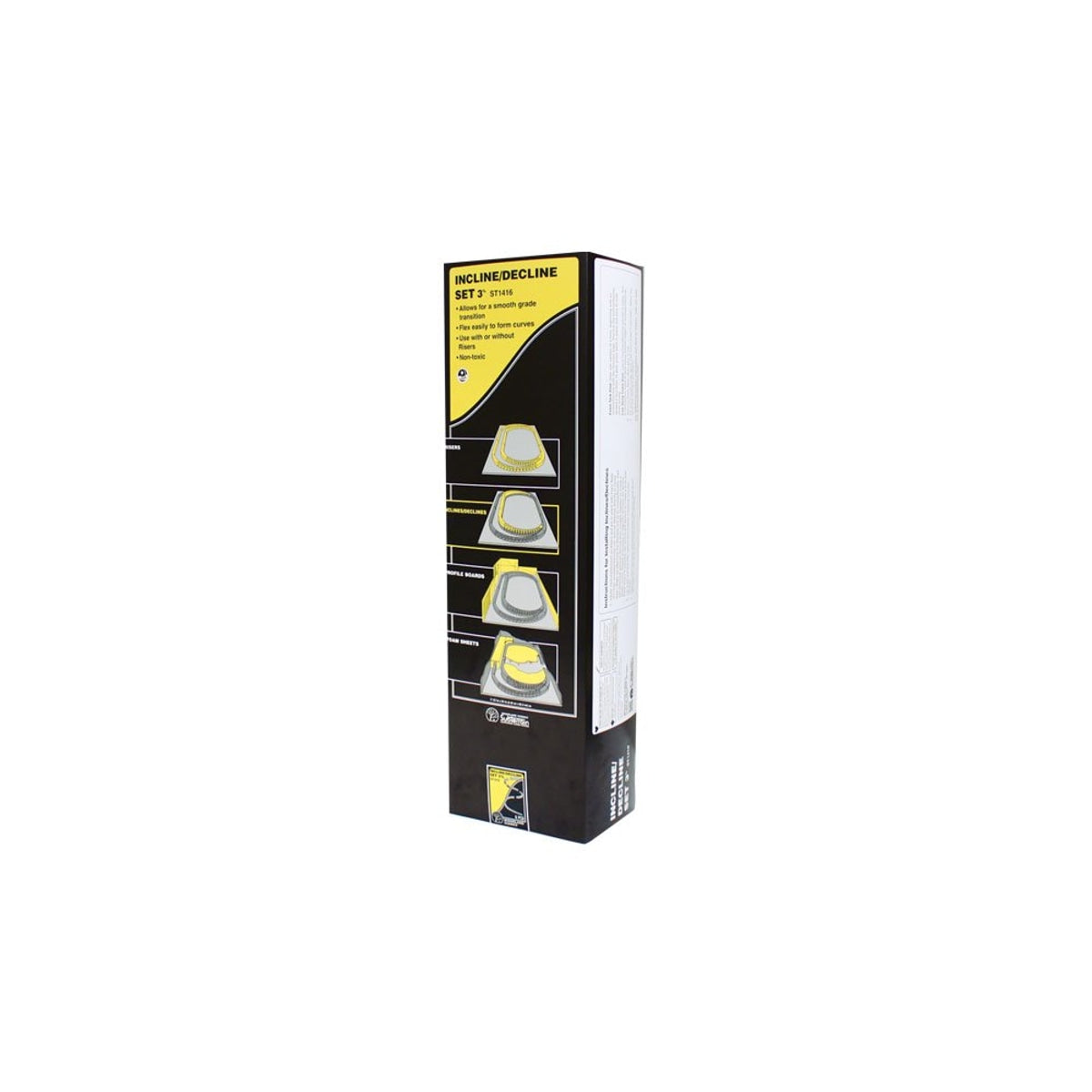 Woodland Scenics ST1416 HO SubTerrain System Foam Incline Set 3% Pkg of 6