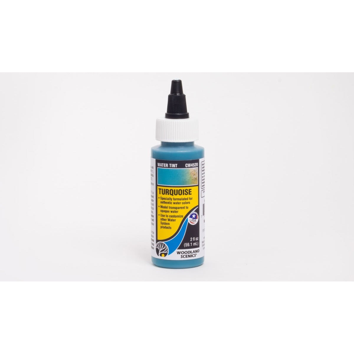 Woodland Scenics Water Tint Water System Turquoise 2oz 59.1mL
