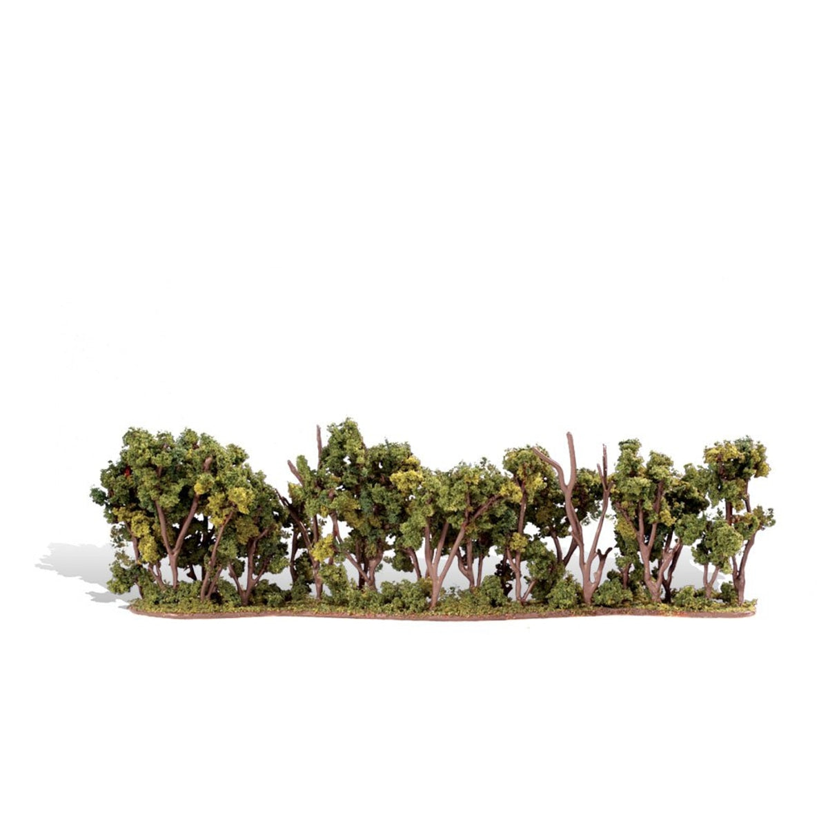 Woodland Scenics Woodland Classics Hedge Row Ready Made Trees 7-3/4 x 1 to 2"