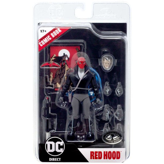 Batman: The Adventures Continue DC Page Punchers Red Hood 6" Action Figure with Comic - Platinum / chase