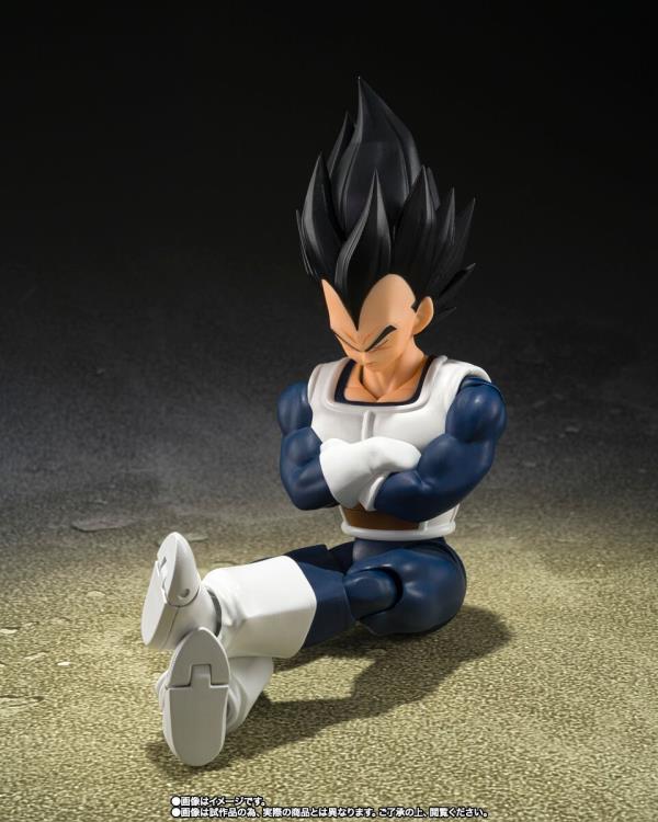 Dragon Ball Z S.H.Figuarts Vegeta (Older Style Battle Clothes) - Exclusive