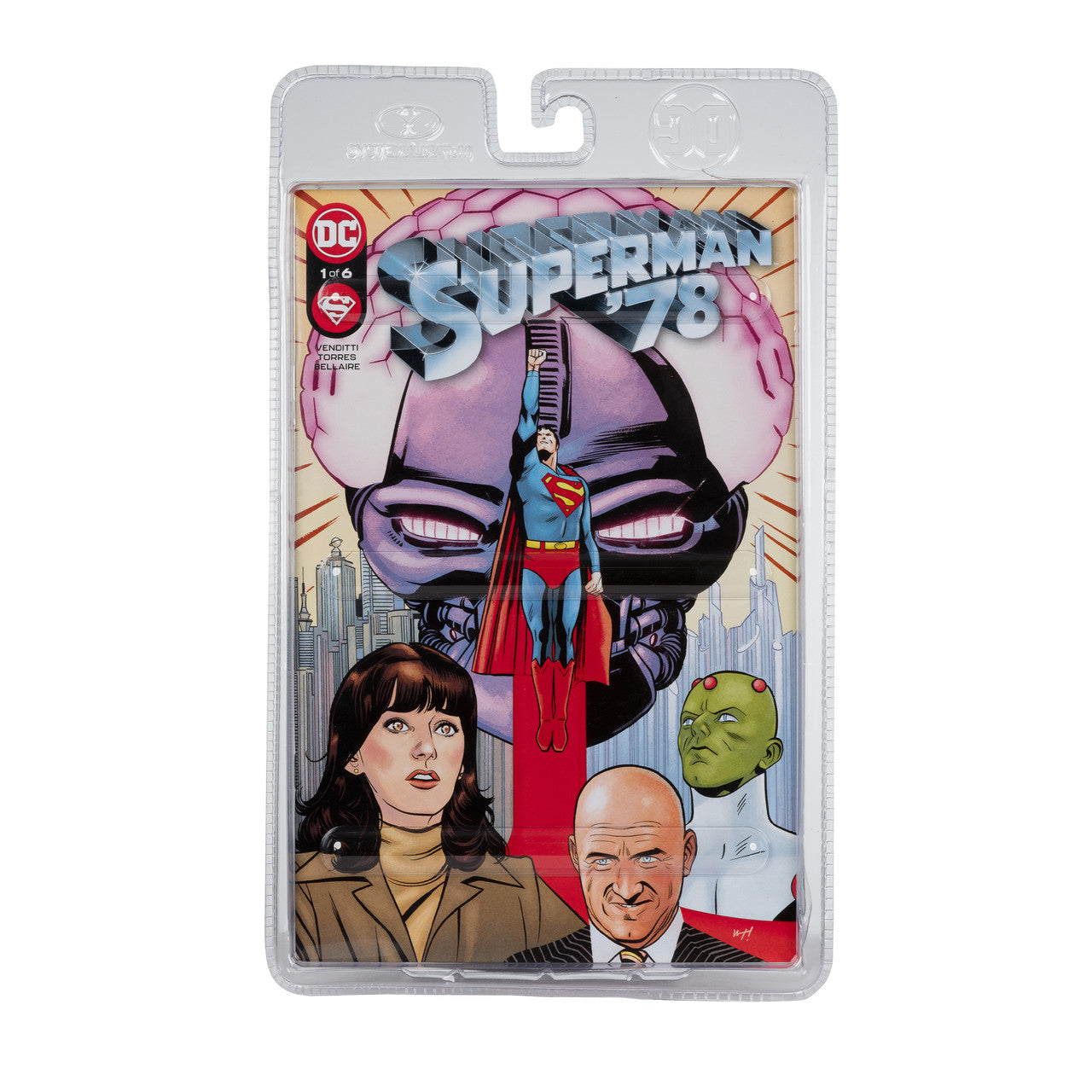 Superman '78 DC Page Punchers Superman 7" Action Figure with Comic