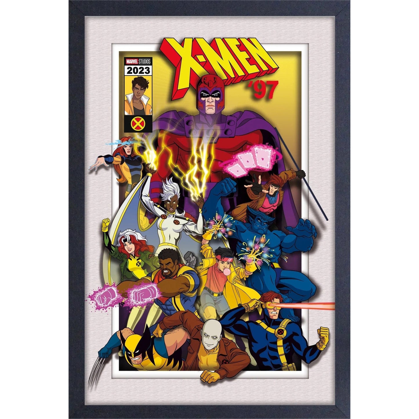 Comic Cover X-Men '97 Framed Print 11"x 17" (Glass)