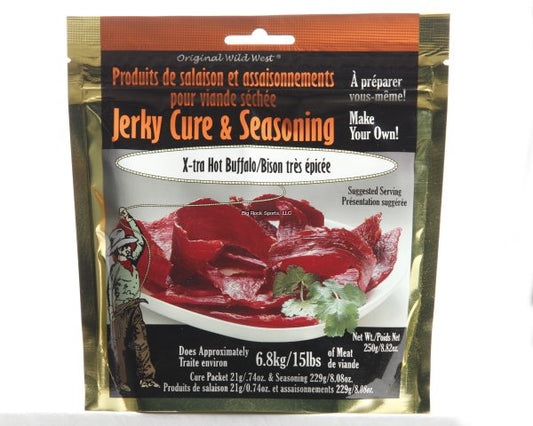 Wild West X-tra Hot Buffalo Jerky Cure and Seasoning