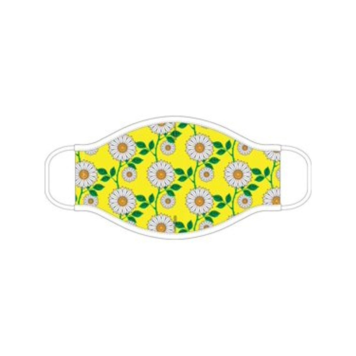 Yellow Daisy Face Mask
