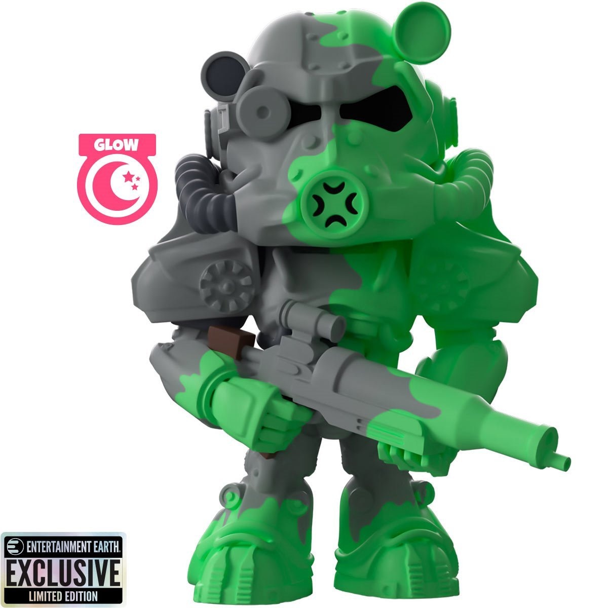 Youtooz Fallout T-60 Power Armor Radioactive Waste GITD Vinyl Figure EE Exclusive