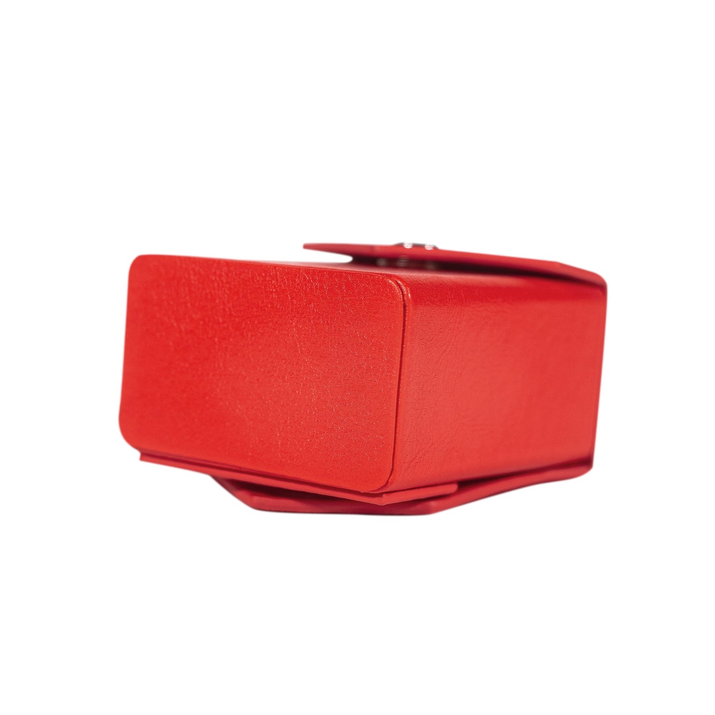 Red Deck Box + Belt Loop - Hard Shell - Faux Leather