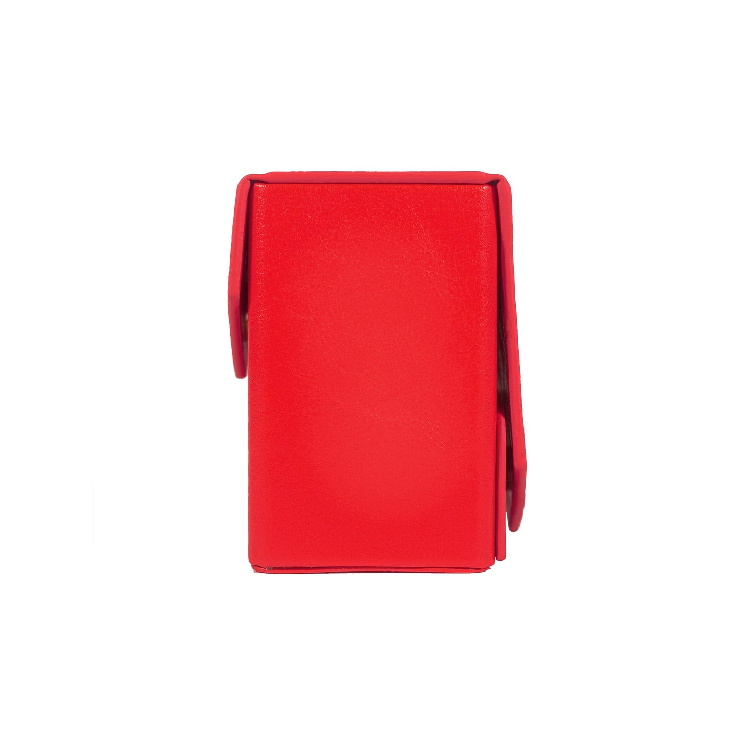 Red Deck Box + Belt Loop - Hard Shell - Faux Leather