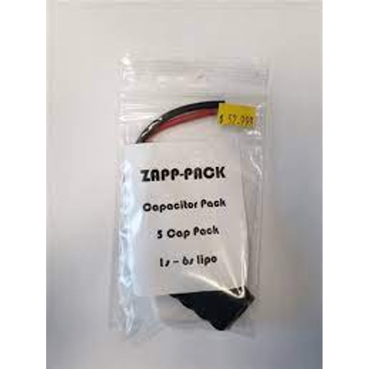 Zapp-Pack Capacitor Pack 5 Cap Pack (1s-6s lipo) NIB
