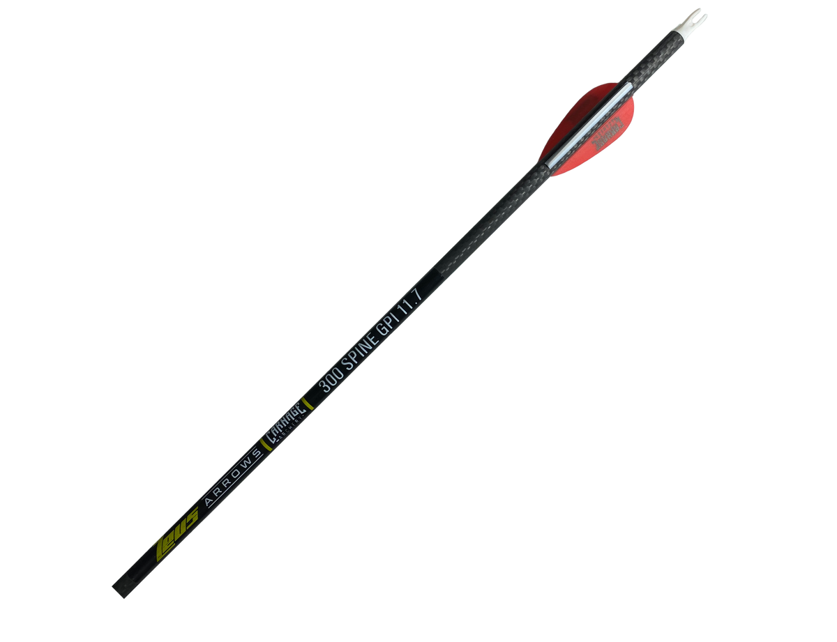 Carnage Zeus 300 Spine 6.2mm 3K Carbon Weave 32" 12pk
