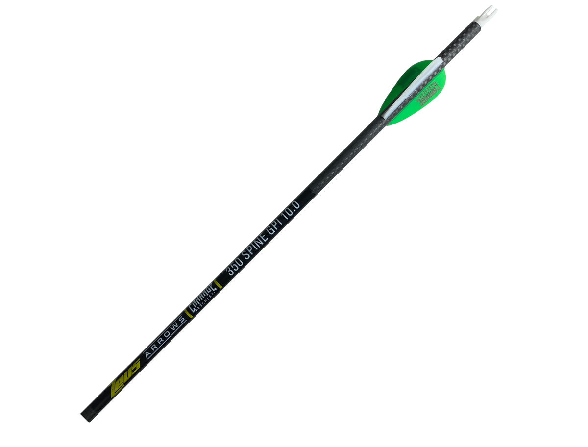 Carnage Zeus 350 Spine 6.2mm 3K Carbon Weave 32" 12pk