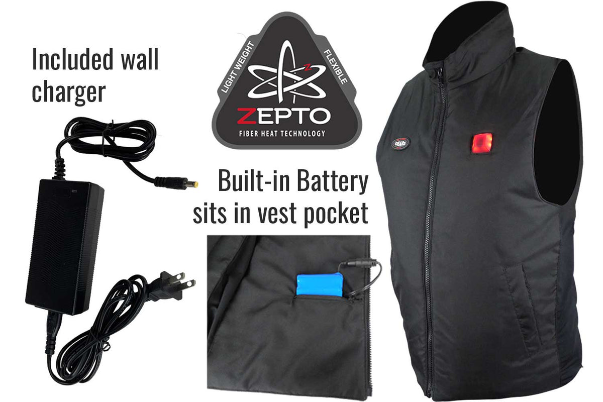 ZR9 Cordless Heated Vest with Batteries